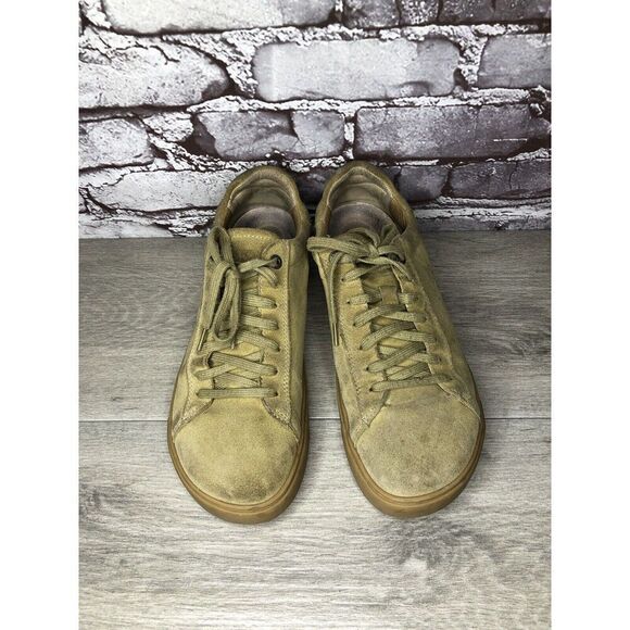 Birkenstock Brown Suede Lace Up Low Comfort Sneakers Shoes Women Sz 41EU/10M US - Picture 10 of 16